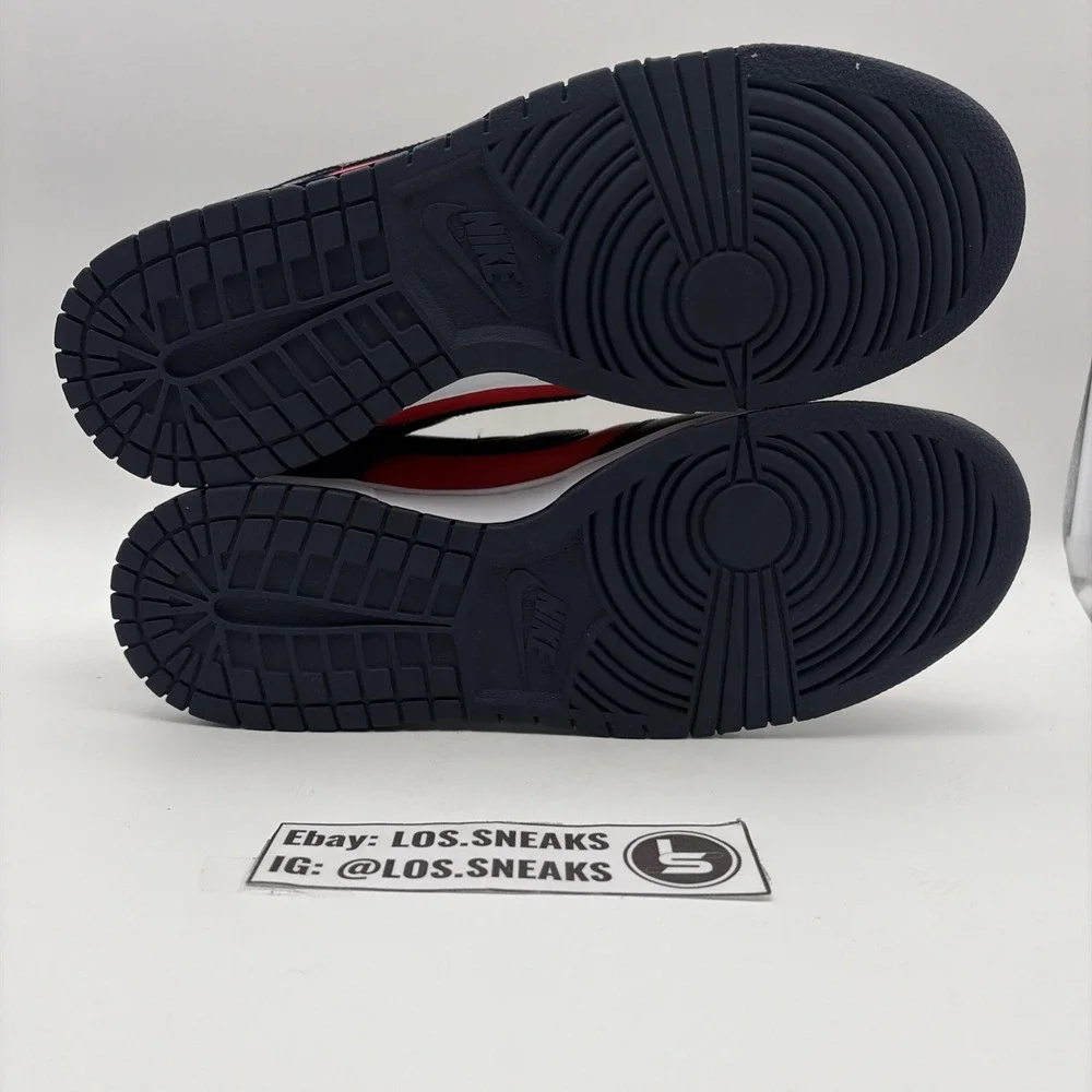 Size 11 - Nike Dunk Retro 2024 Low Navy Red (dv0833-601)